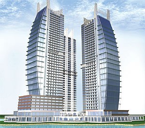 уникальный комплекс Armada Towers из трёх небоскрёбов