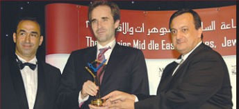 церемония награждения лучших ювелиров и часовых дел мастеров Premier Middle East Watches, Jewellery & Pens Awards