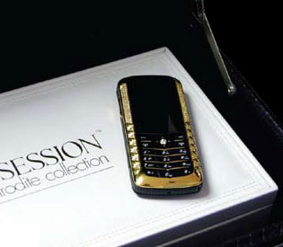 Cellucom представляет &laquo;золотой&raquo; мобильный телефон Obsession