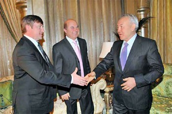 Эксклюзивное интервью президента Республики Казахстан Нурсултана Назарбаева издательскому дому «Русские Эмираты»