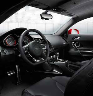 Audi R8 V10 спорткар из Баварии 