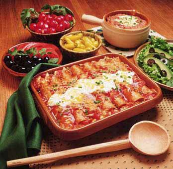 Каннеллони с мясным фаршем 