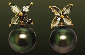 Pinctada Pearls и черная жемчужина 