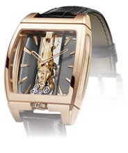 CORUM: золотые мосты Golden Bridge Automatic