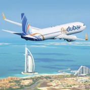 Компания Flydubai с сентября откроет пять направлений в России и Украине