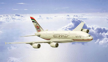 Авиакомпания "Etihad Airways" из Абу-Даби отметила трехлетие рейсов в Москву