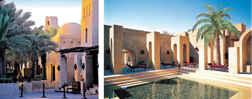 Пустынный отель Bab Al Shams