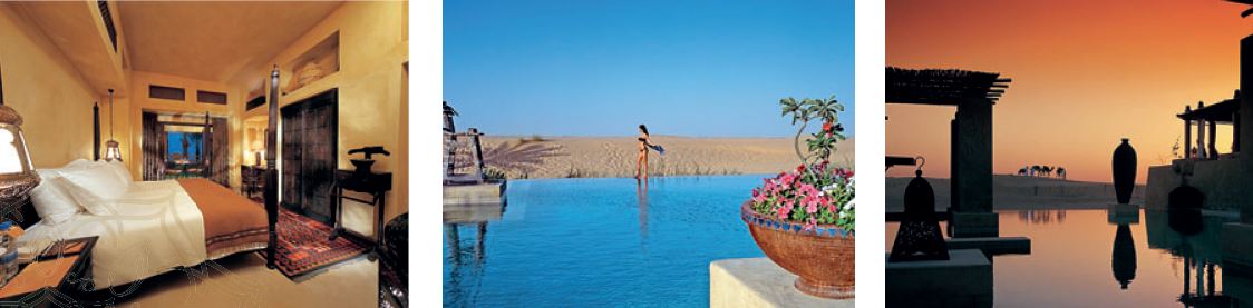 Пустынный отель Bab Al Shams