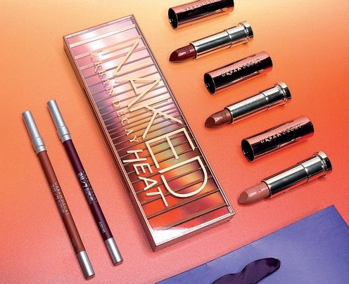 палетка теней NAKED HEAT от URBAN DECAY