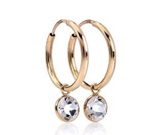 Charmed hoops серьги Charmed hoops серьги