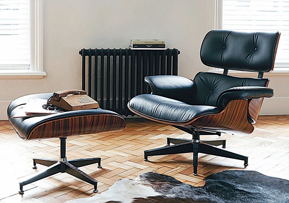 Кресло Eames Lounge and Ottoman