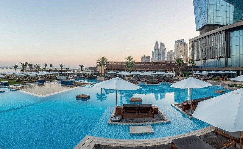 Azure Beach, отель Rixos Premium Dubai