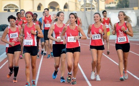 забег Dubai Desert Road Run 