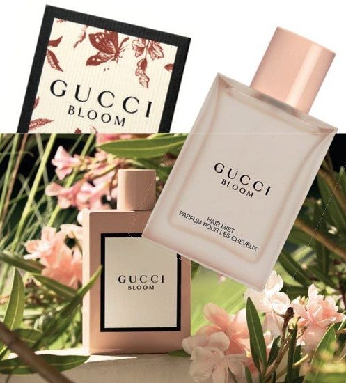 Gucci Bloom с нотами жасмина, фиалки, туберозы