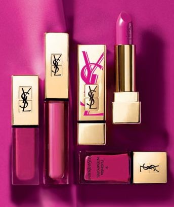 Yves Saint Laurent коллекция Le Fuchsia цвет фуксии