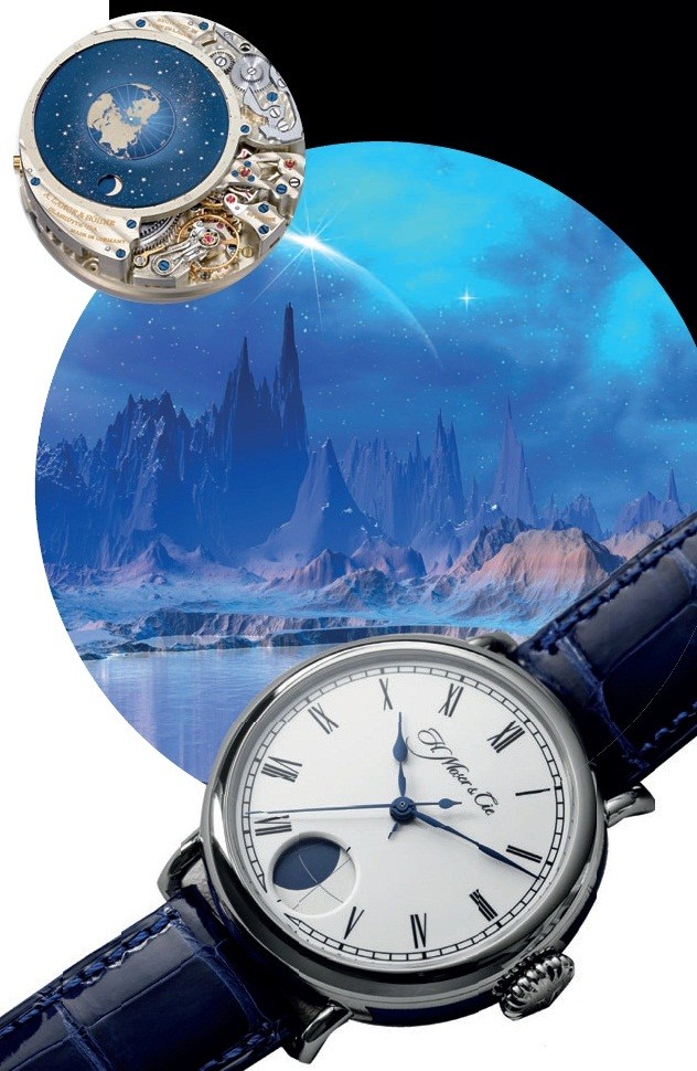H. Moser & Cie Heritage Perpetual Moon