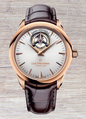 CARL F.BUCHERER MANERO TOURBILLON DOUBLE PERIPHERAL