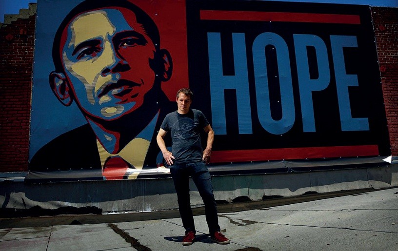 Работы американского художника Шепарда Фейри OBEY
