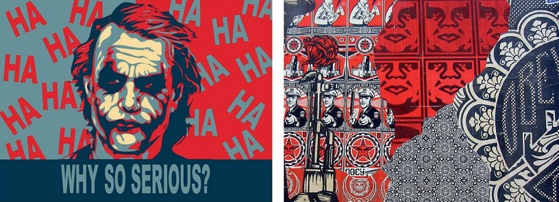 Работы американского художника Шепарда Фейри OBEY
