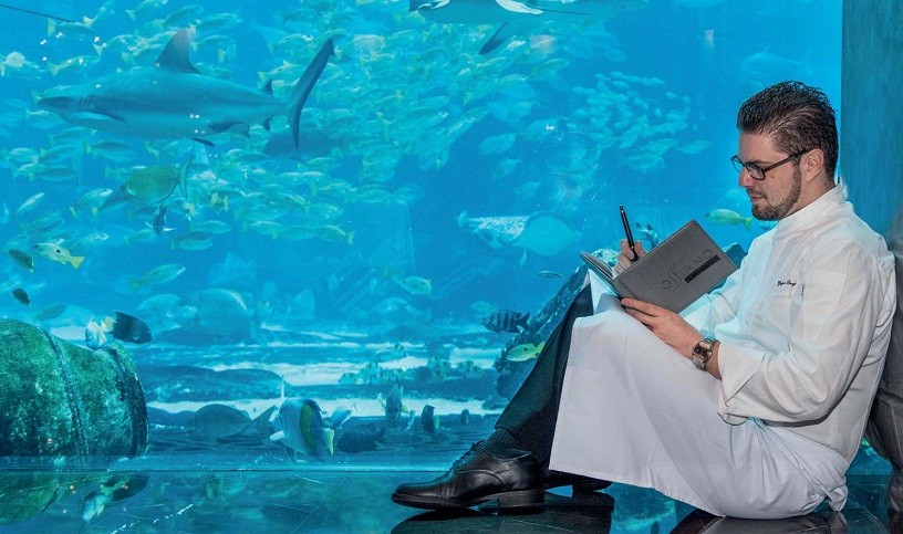 Грегуар Бергер – шеф ресторана Ossiano в отеле Atlantis The Palm