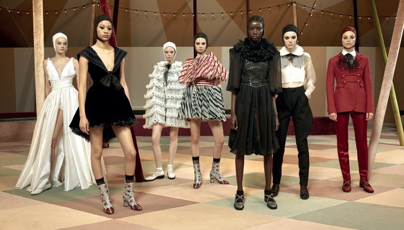показ кутюрной коллекции DIOR