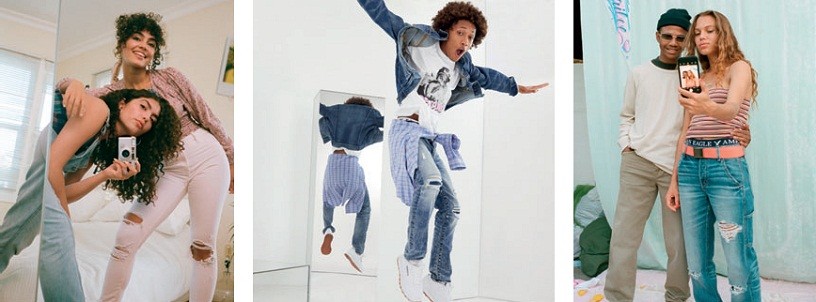 American Eagle #AExME и #AEJeans