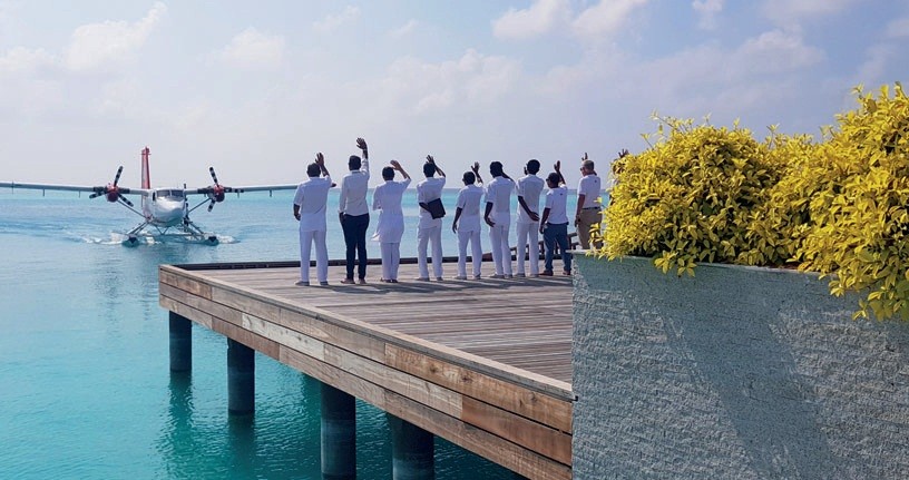 пятизведочный курорт LUX* North Male Atoll