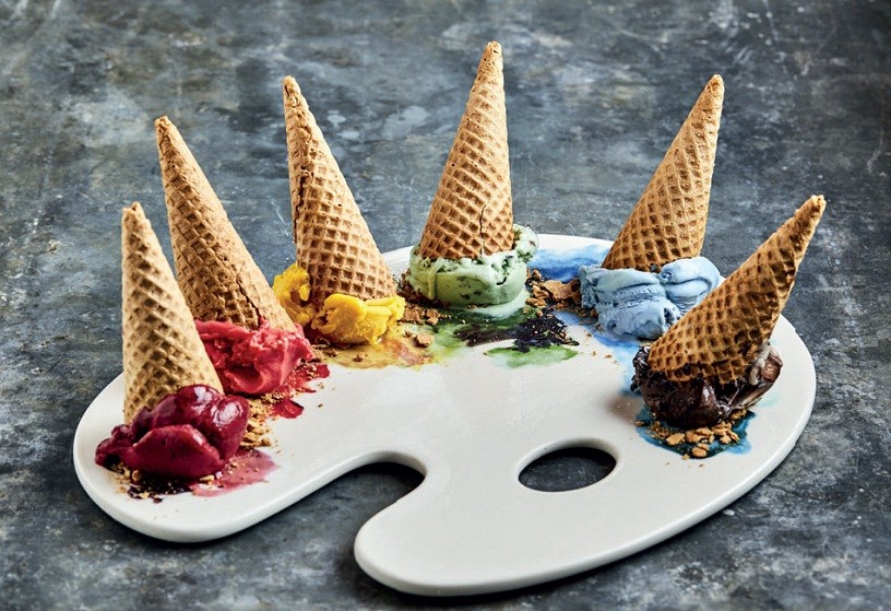 Ice Cream Palette в Todd English Food Hall