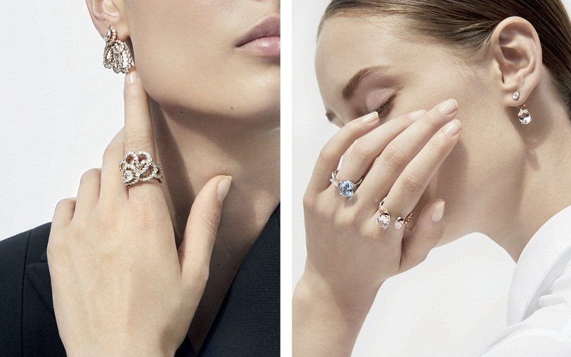 кольца и серьги DIOR кольца и серьги DIOR