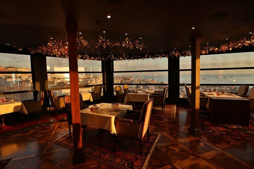 отель AJWA HOTEL SULTANAHMET ресторан Zeferan