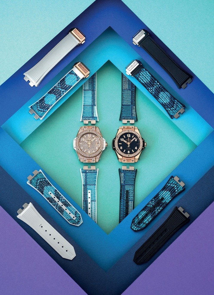 Коллекция сменных ремешков в линии HUBLOT BIG BANG ONE-CLICK