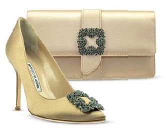 Manolo Blahnik туфли и сумка