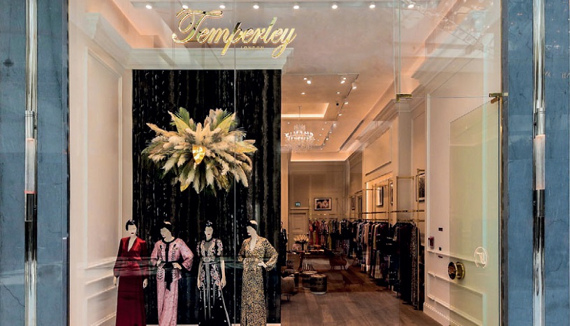Английский бренд Temperley London открыл новый бутик в The Dubai Mall