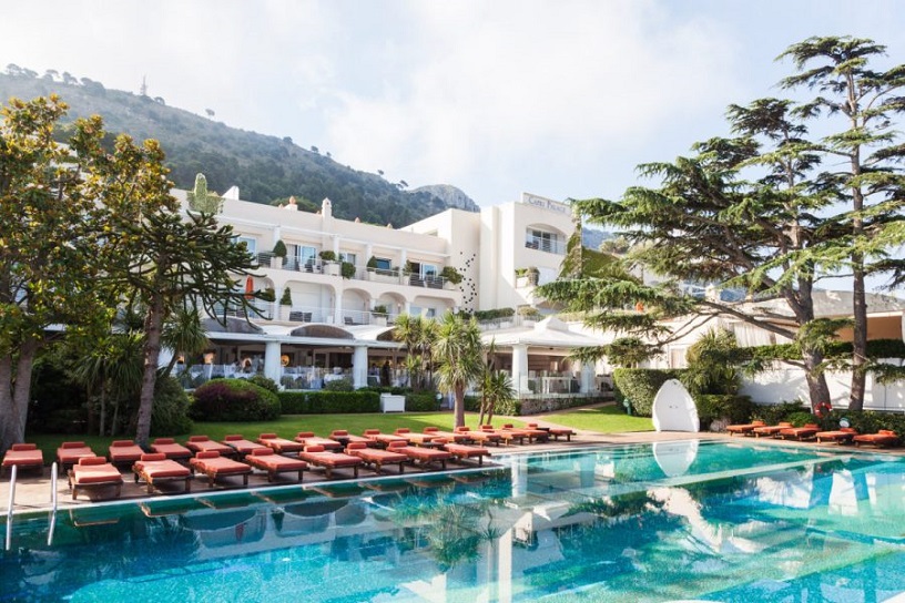 Отель Capri Palace в Италии