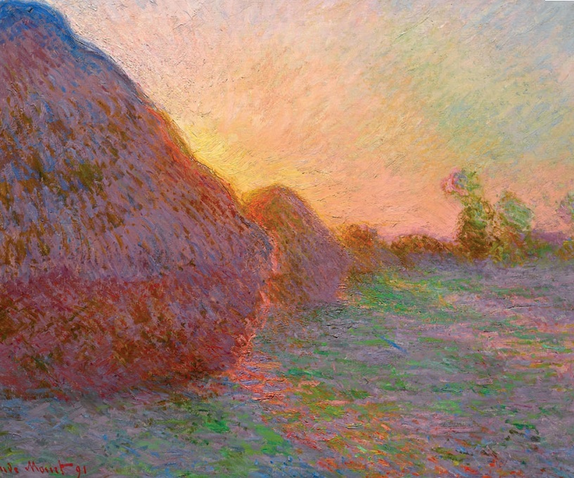 Картина серии «Стог сена», Клод Моне, 1890