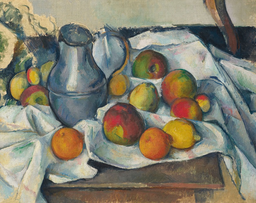 Картина «Кувшин и фрукты», Поль Сезанн, 1888/1890
