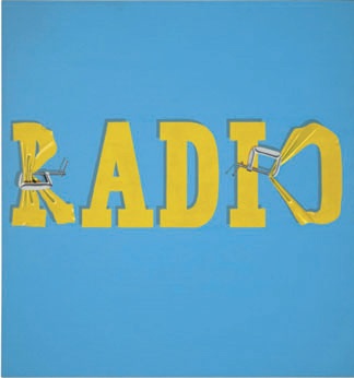 Картина «Боль мирового радио № 2», Эд Рушей, 1964