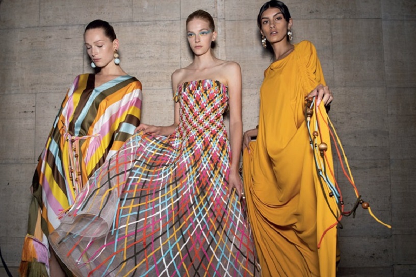 OSCAR DE LA RENTA весенне-летняя коллекция