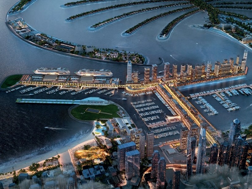 Гавань Dubai Harbour Marina