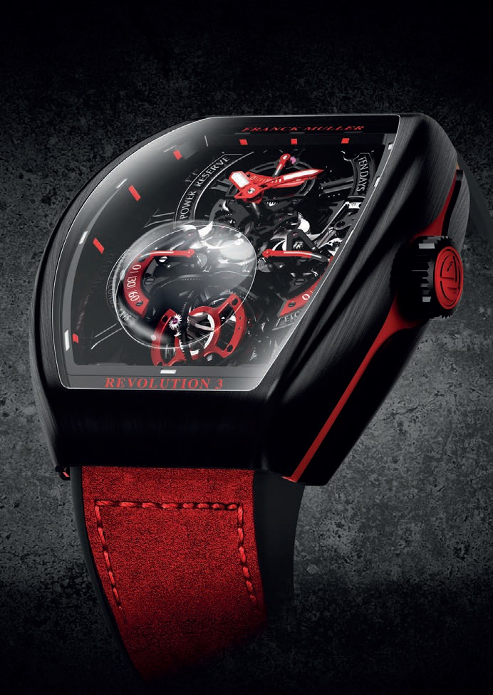 Часы Franck Muller Vanguard Revolution 3 Skeleton