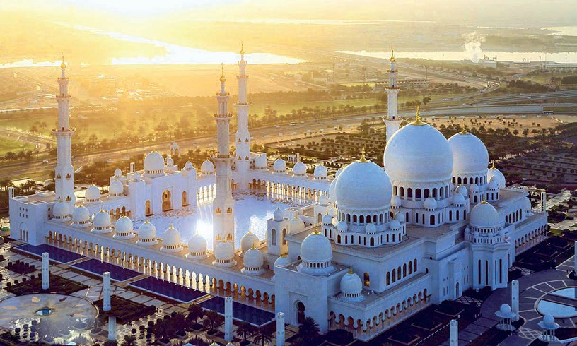The Sheikh Zayed Grand Mosque