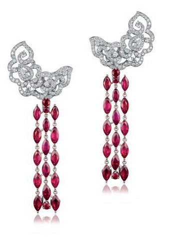 Серьги Faberge