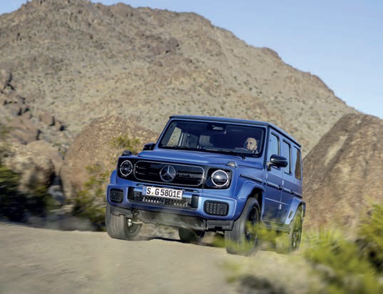 GELANDEWAGEN. Electrified