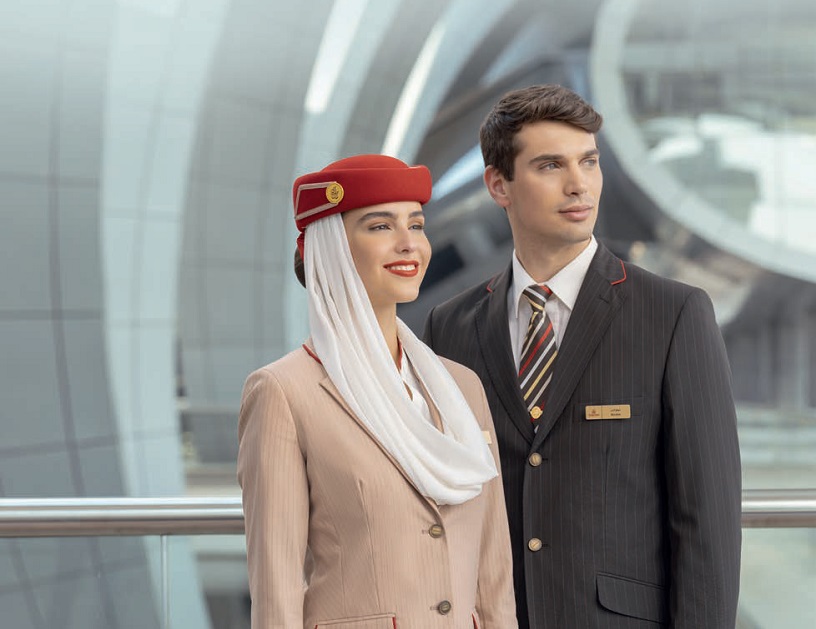 Emirates униформа бортпроводников