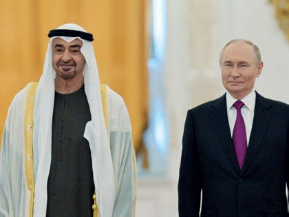 В Кремле прошли переговоры президентов России и ОАЭ