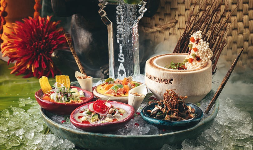 SUSHISAMBA: Дубай с высоты 51-го этажа