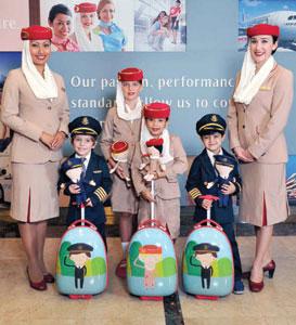 Новая детская униформа Emirates Airline