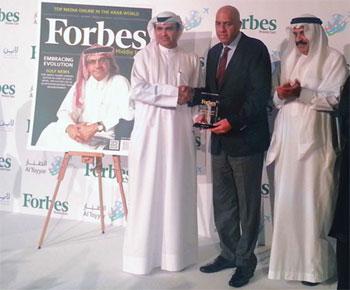 Российский телеканал получил премию журнала "Forbes Middle East"