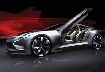 Hyundai намекнул на спортивный купе Luxurysport Coupe Concept HND-9 