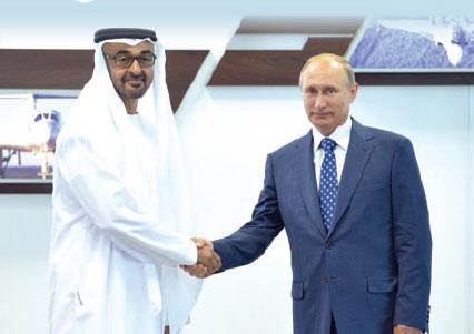 Наследный принц Абу-Даби посетил Россию